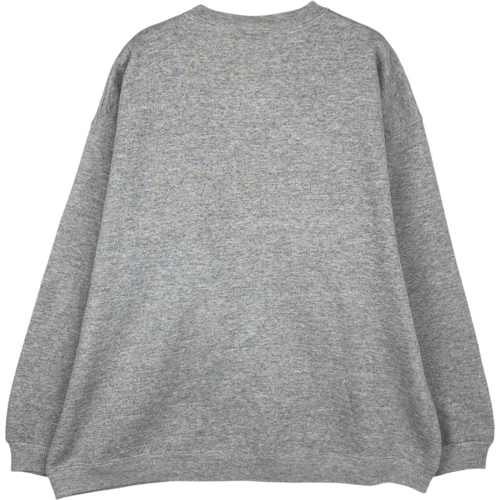 90'S Hanes Triple Print Sweatshirt, Made in USA, Men's XL (approx.), Vintage cotton gray type Vintage Second Hand