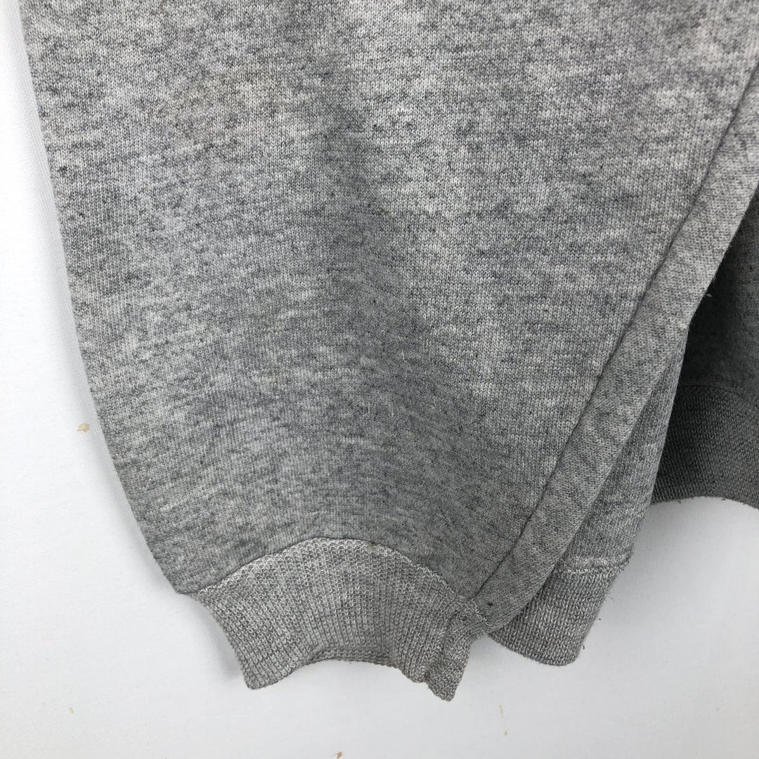 90'S Hanes Triple Print Sweatshirt, Made in USA, Men's XL (approx.), Vintage cotton gray type Vintage Second Hand