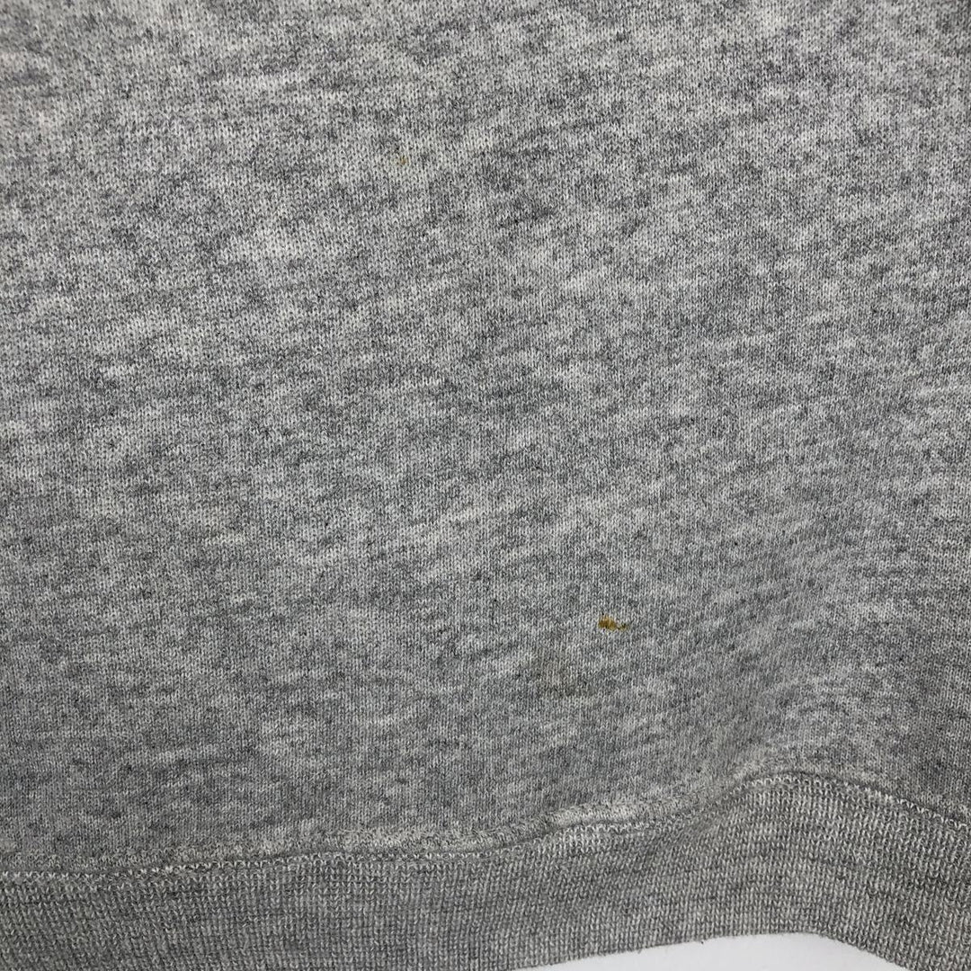 90'S Hanes Triple Print Sweatshirt, Made in USA, Men's XL (approx.), Vintage cotton gray type Vintage Second Hand