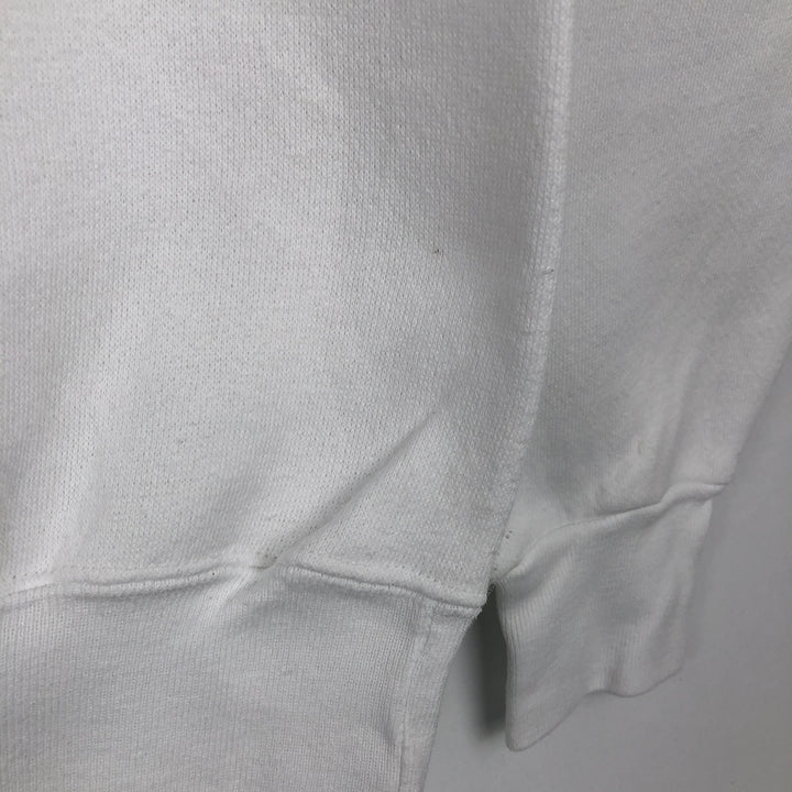 80s-90'S Miller College Sweatshirt, Made in USA, Men's Size L (approx.), Vintage cotton white type Vintage Second Hand