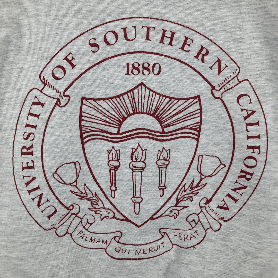 90'S Russell High Cotton Turtleneck College Sweatshirt, Made in USA, Men's XL equivalent, Vintage cotton gray type Vintage Second Hand