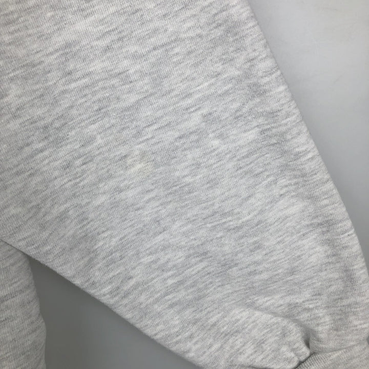 90'S Russell High Cotton Turtleneck College Sweatshirt, Made in USA, Men's XL equivalent, Vintage cotton gray type Vintage Second Hand