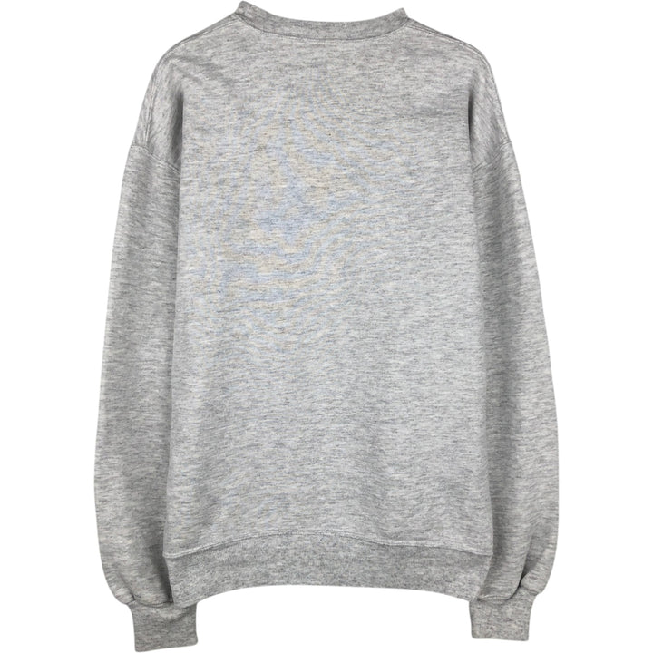 Vintage 80s-90'S Russell college sweatshirt, made in the USA, size L, men's cotton gray type Vintage Second Hand