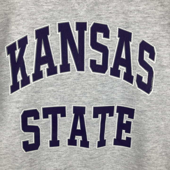 Vintage 80s-90'S Russell college sweatshirt, made in the USA, size L, men's cotton gray type Vintage Second Hand