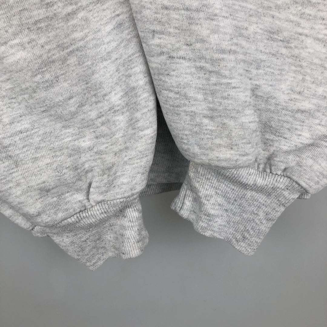 Vintage 80s-90'S Russell college sweatshirt, made in the USA, size L, men's cotton gray type Vintage Second Hand