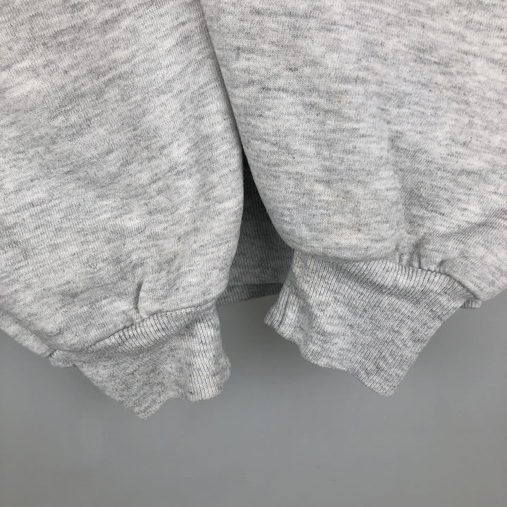 Vintage 80s-90'S Russell college sweatshirt, made in the USA, size L, men's cotton gray type Vintage Second Hand