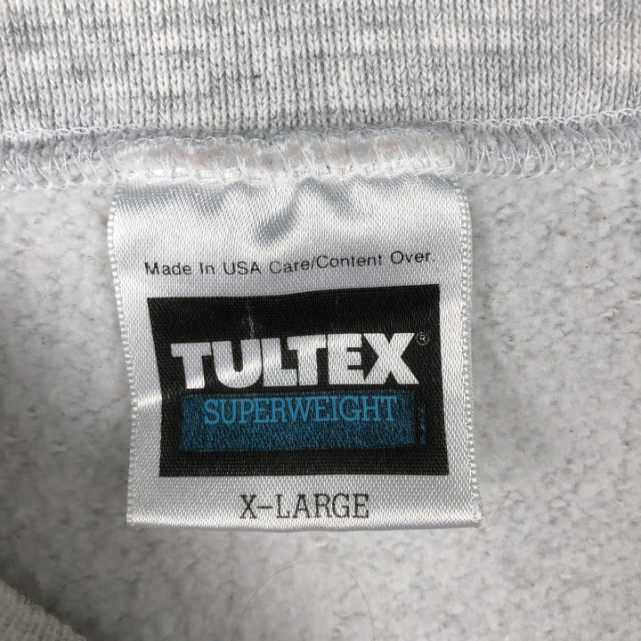 90'S Tultex Notre Dame University College Sweatshirt, Made in USA, Men's XL equivalent, Vintage cotton gray type Vintage Second Hand