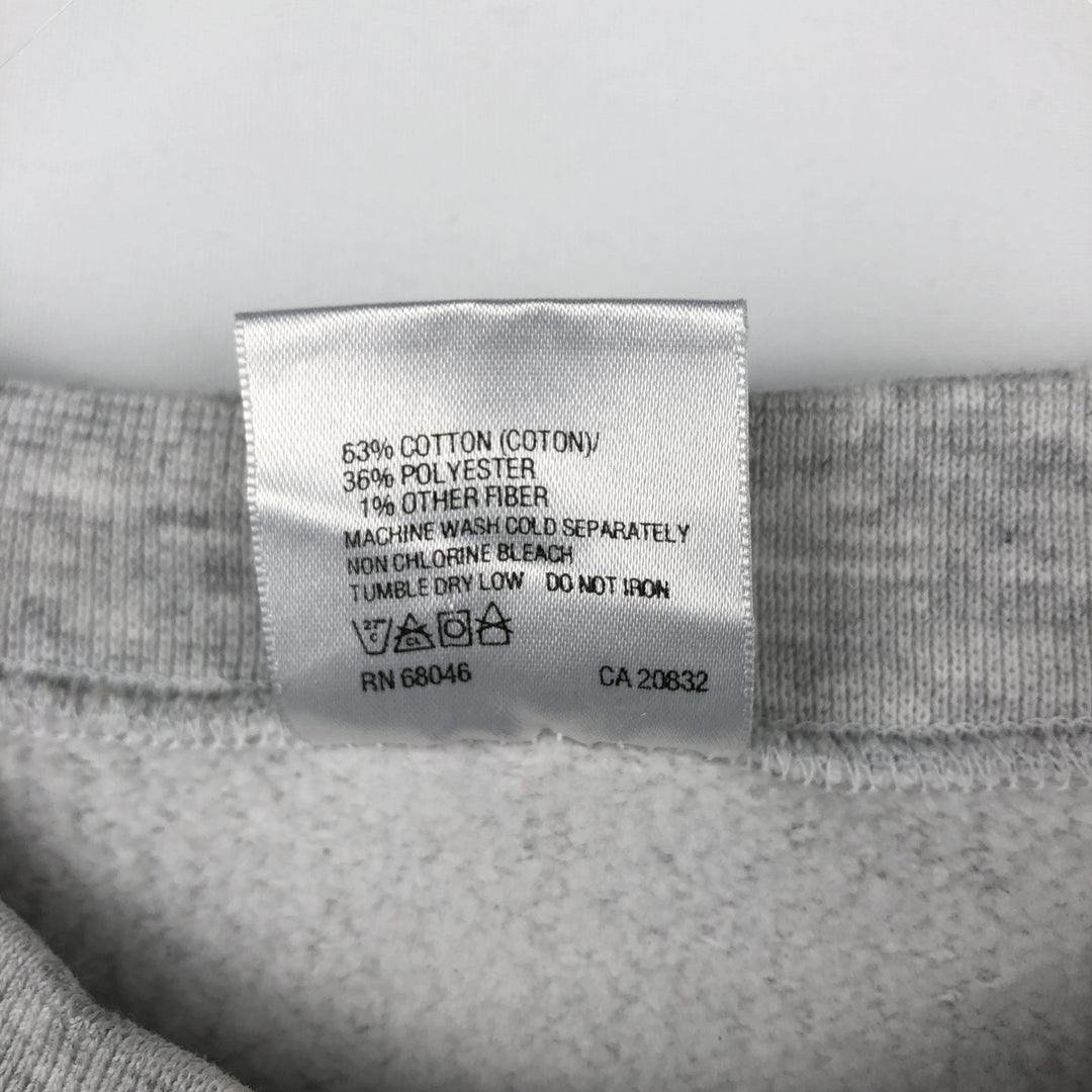 90'S Tultex Notre Dame University College Sweatshirt, Made in USA, Men's XL equivalent, Vintage cotton gray type Vintage Second Hand
