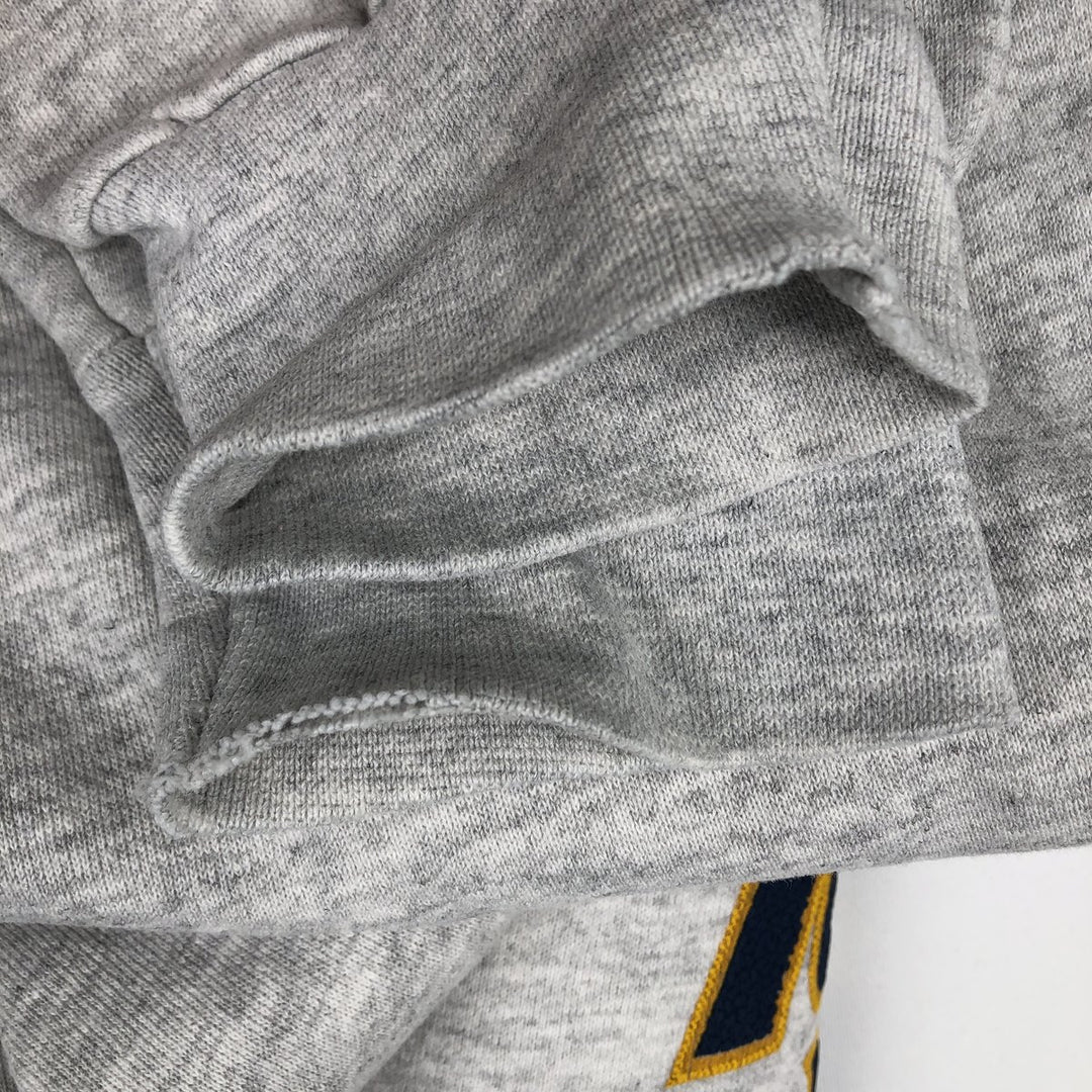 90'S Tultex Notre Dame University College Sweatshirt, Made in USA, Men's XL equivalent, Vintage cotton gray type Vintage Second Hand