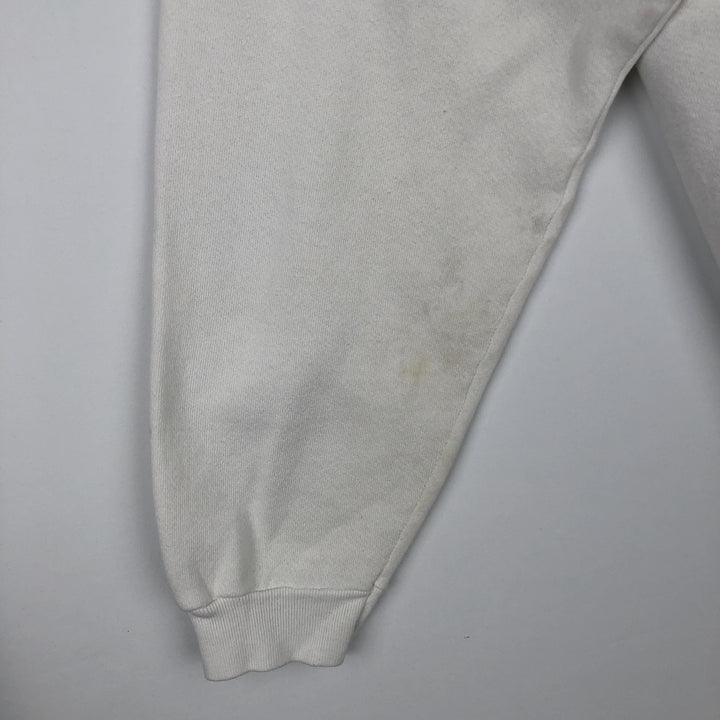 90'S TULTEX Triple Print College Sweatshirt, Made in USA, Large (Men's L equivalent), Vintage cotton white type Vintage Second Hand