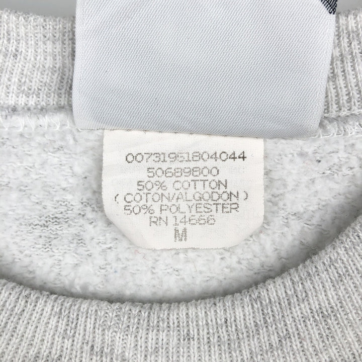90'S Lee Triple Print College Sweatshirt, Made in USA, Men's Size M (Equivalent), Vintage cotton gray type Vintage Second Hand