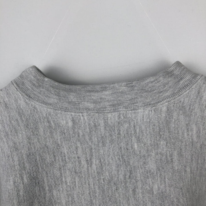 90'S Boston University Triple Print College Sweatshirt, Made in USA, Men's Size L (Equivalent), Vintage unclear gray type Vintage Second Hand