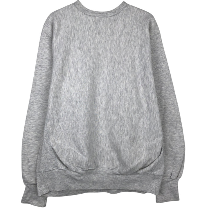 MVP COR INC. PRO WEAVE Triple Print College Sweatshirt, Made in USA, Men's XL (approx.), Vintage unclear gray type Vintage Second Hand