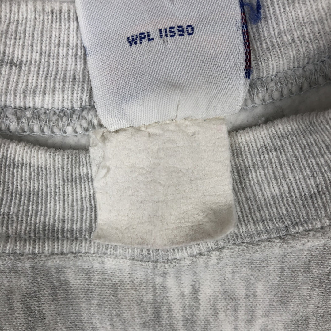 MVP COR INC. PRO WEAVE Triple Print College Sweatshirt, Made in USA, Men's XL (approx.), Vintage unclear gray type Vintage Second Hand
