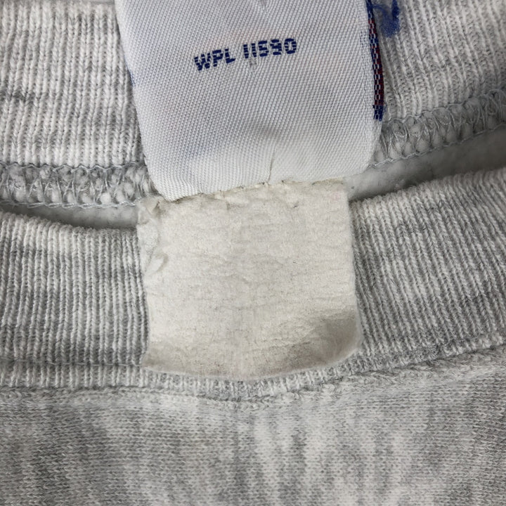 MVP COR INC. PRO WEAVE Triple Print College Sweatshirt, Made in USA, Men's XL (approx.), Vintage unclear gray type Vintage Second Hand