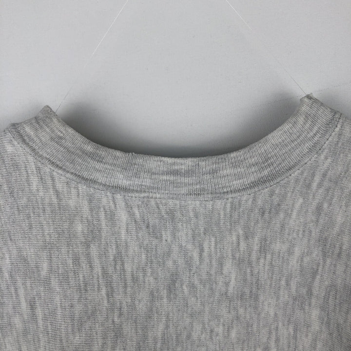 MVP COR INC. PRO WEAVE Triple Print College Sweatshirt, Made in USA, Men's XL (approx.), Vintage unclear gray type Vintage Second Hand