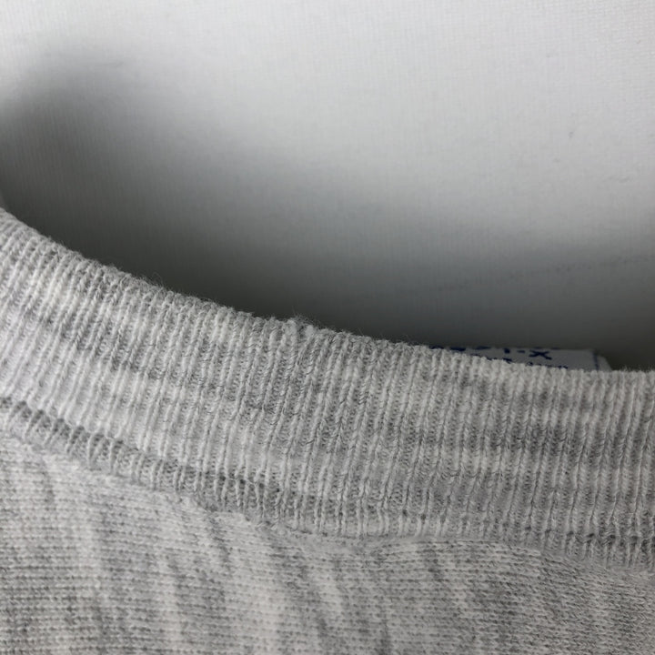 MVP COR INC. PRO WEAVE Triple Print College Sweatshirt, Made in USA, Men's XL (approx.), Vintage unclear gray type Vintage Second Hand