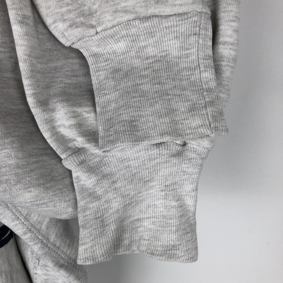 MVP COR INC. PRO WEAVE Triple Print College Sweatshirt, Made in USA, Men's XL (approx.), Vintage unclear gray type Vintage Second Hand