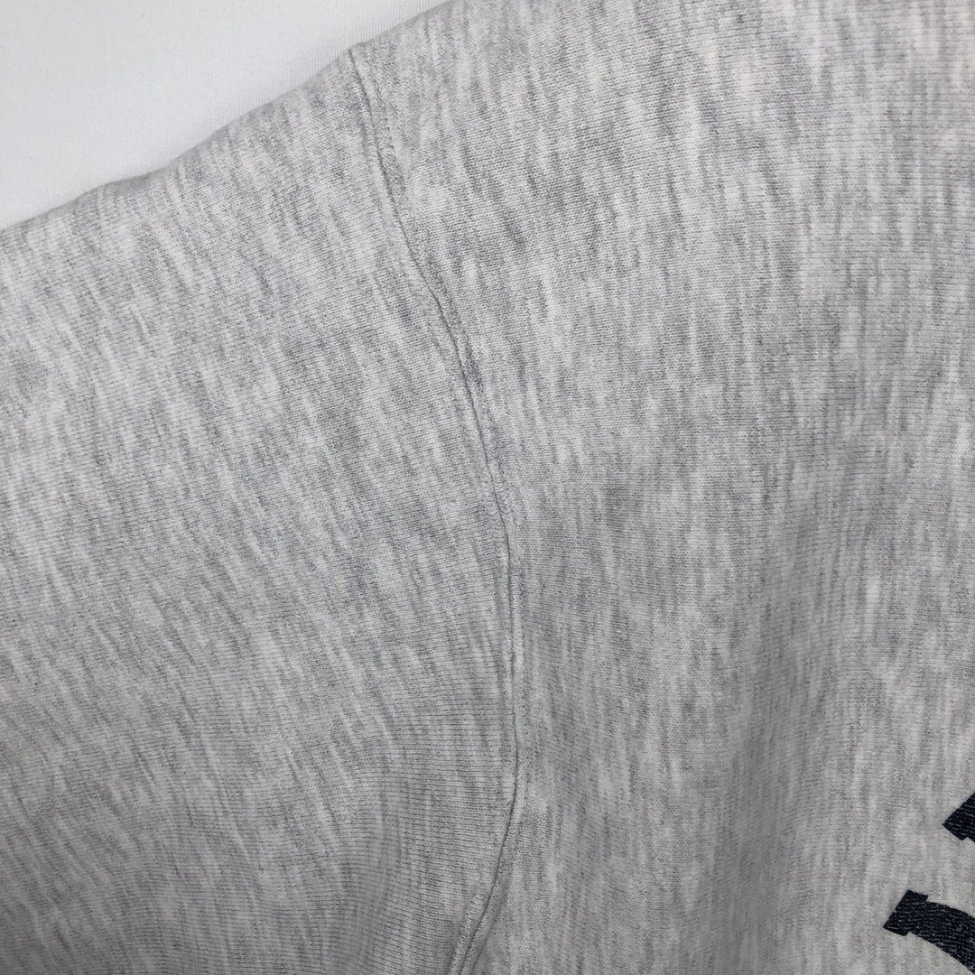 MVP COR INC. PRO WEAVE Triple Print College Sweatshirt, Made in USA, Men's XL (approx.), Vintage unclear gray type Vintage Second Hand