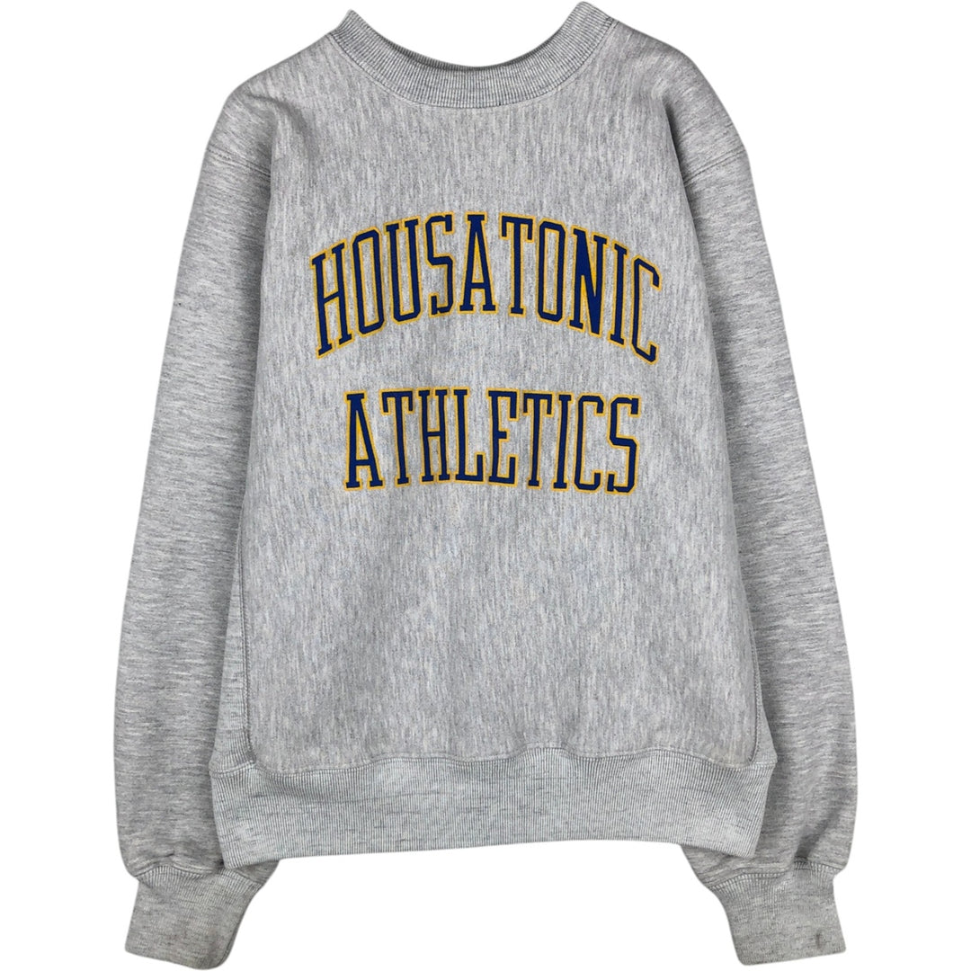 WHATEVER WEAR College Sweatshirt (Men's Size L) cotton gray type Vintage Second Hand