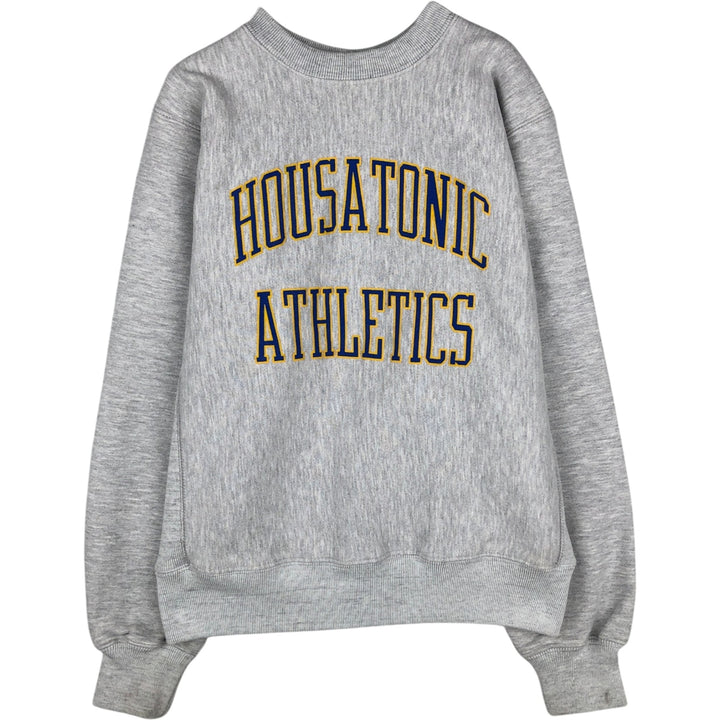 WHATEVER WEAR College Sweatshirt (Men's Size L) cotton gray type Vintage Second Hand