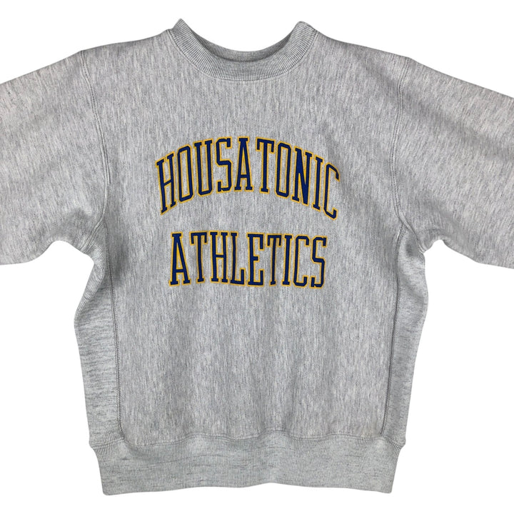 WHATEVER WEAR College Sweatshirt (Men's Size L) cotton gray type Vintage Second Hand