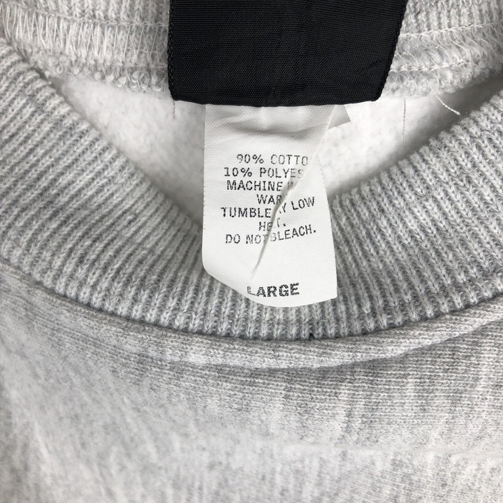 WHATEVER WEAR College Sweatshirt (Men's Size L) cotton gray type Vintage Second Hand