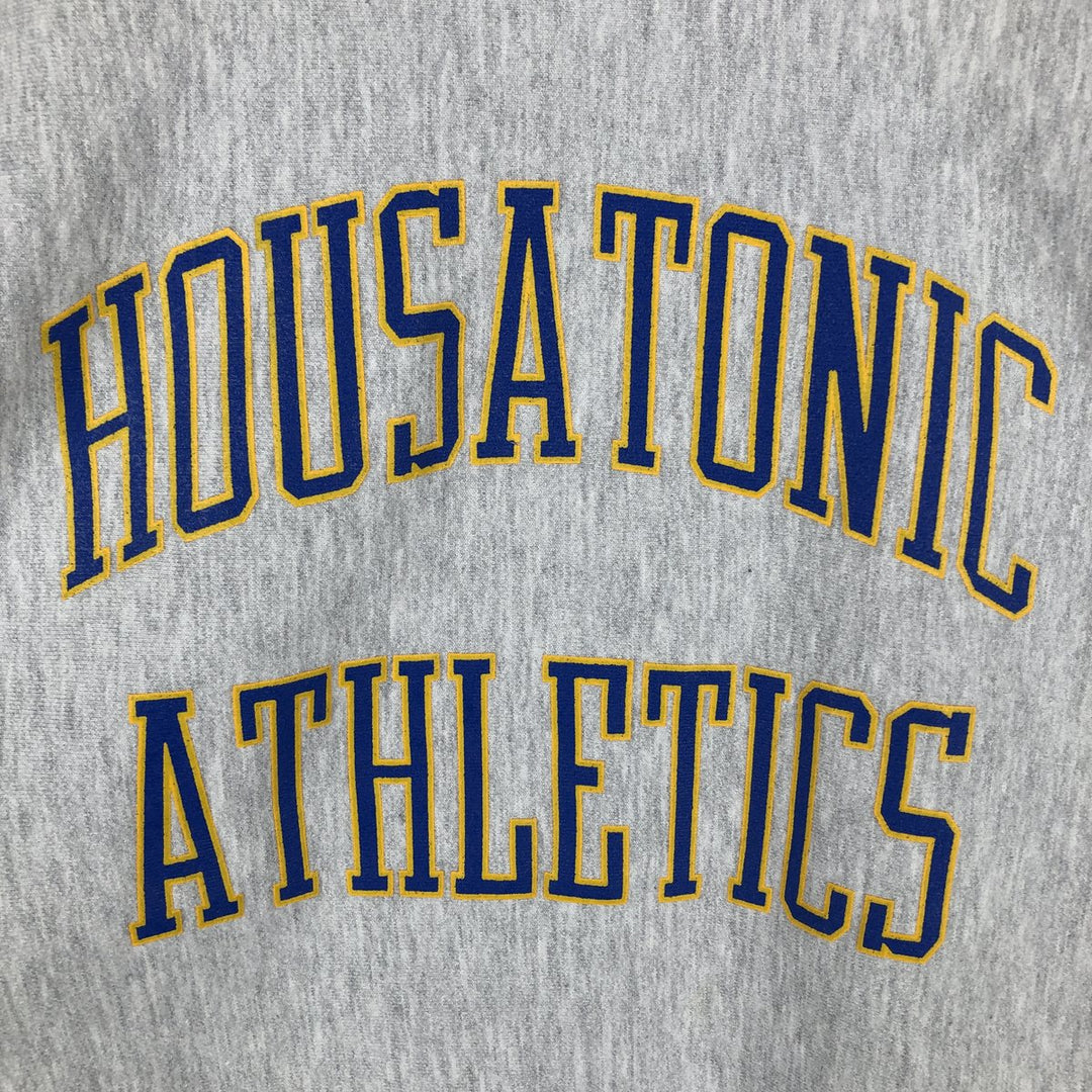 WHATEVER WEAR College Sweatshirt (Men's Size L) cotton gray type Vintage Second Hand