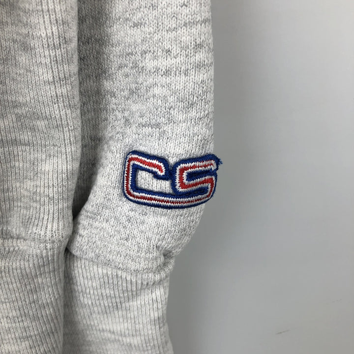 90'S CRABLE SPORTSWEAR College Sweatshirt, Made in USA, Men's XL equivalent, Vintage cotton gray type Vintage Second Hand