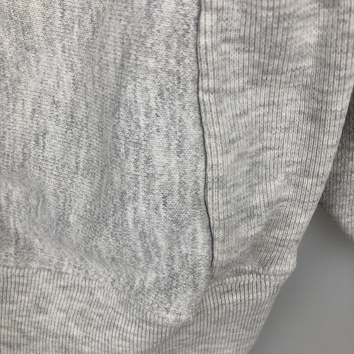 90'S CRABLE SPORTSWEAR College Sweatshirt, Made in USA, Men's XL equivalent, Vintage cotton gray type Vintage Second Hand