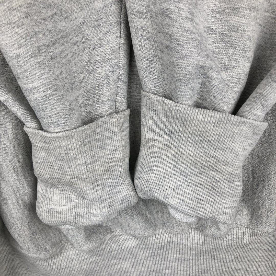 90'S CRABLE SPORTSWEAR College Sweatshirt, Made in USA, Men's XL equivalent, Vintage cotton gray type Vintage Second Hand
