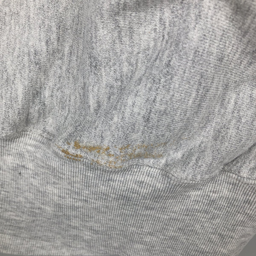 90'S CRABLE SPORTSWEAR College Sweatshirt, Made in USA, Men's XL equivalent, Vintage cotton gray type Vintage Second Hand