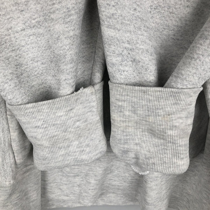 90'S CRABLE SPORTSWEAR College Sweatshirt, Made in USA, Men's XL equivalent, Vintage cotton gray type Vintage Second Hand