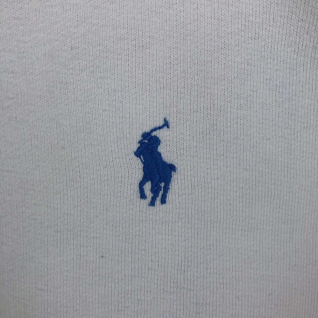 Ralph Lauren POLO RALPH LAUREN sweatshirt, men's size S cotton white type Vintage Second Hand