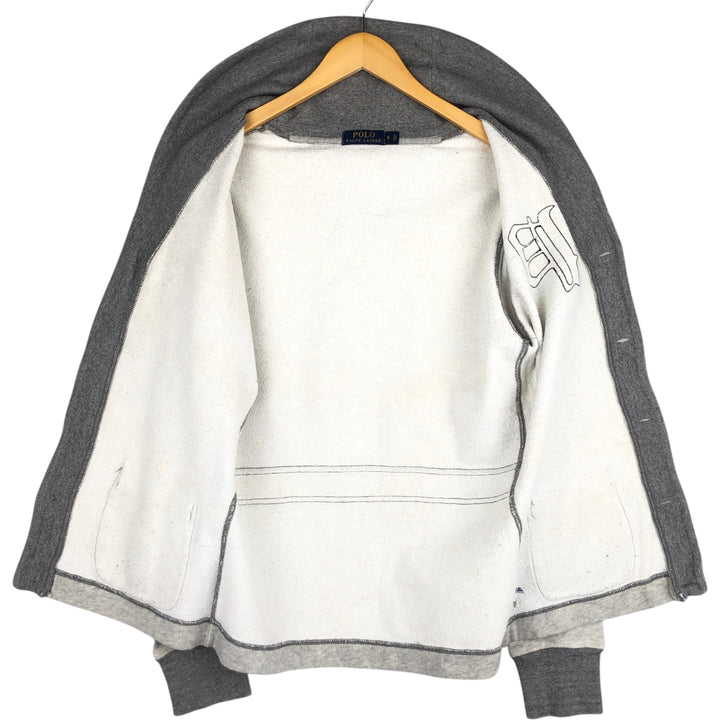 Ralph Lauren POLO RALPH LAUREN Shawl Collar Sweatshirt (Men's Size S) cotton gray type Vintage Second Hand