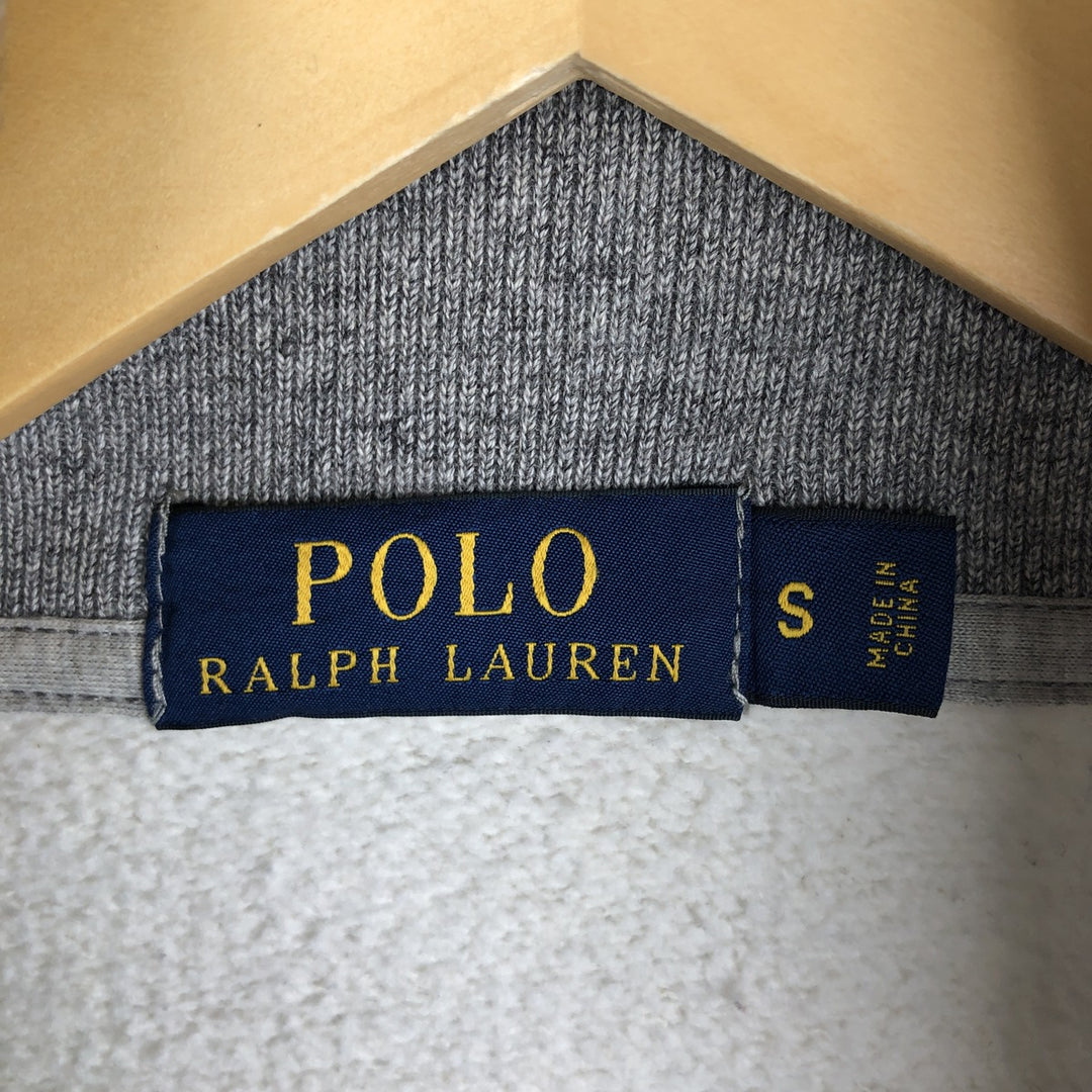 Ralph Lauren POLO RALPH LAUREN Shawl Collar Sweatshirt (Men's Size S) cotton gray type Vintage Second Hand