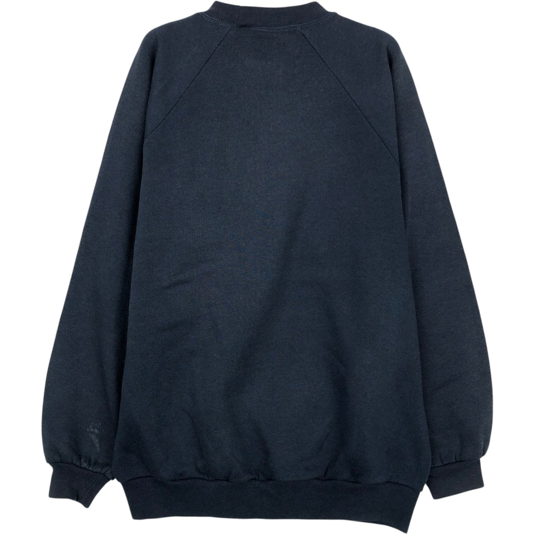 Levi's One-Point Logo Sweatshirt, Made in Italy, Men's Size S (approx.) cotton navy blue type Vintage Second Hand