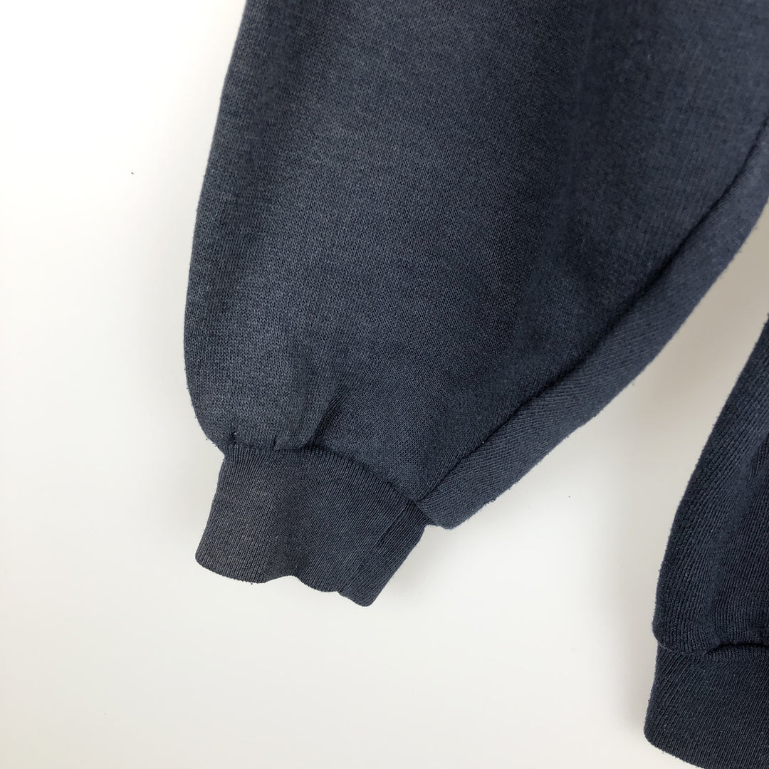 Levi's One-Point Logo Sweatshirt, Made in Italy, Men's Size S (approx.) cotton navy blue type Vintage Second Hand