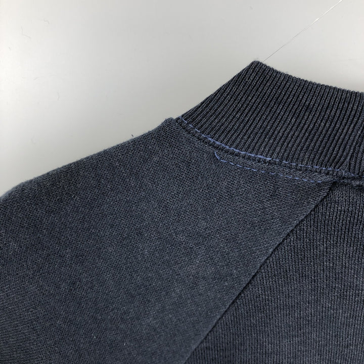 Levi's One-Point Logo Sweatshirt, Made in Italy, Men's Size S (approx.) cotton navy blue type Vintage Second Hand