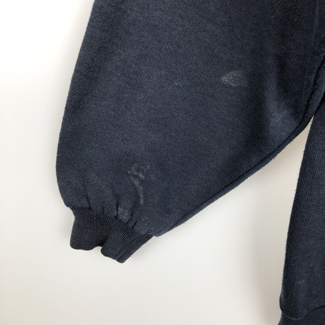 Levi's One-Point Logo Sweatshirt, Made in Italy, Men's Size S (approx.) cotton navy blue type Vintage Second Hand