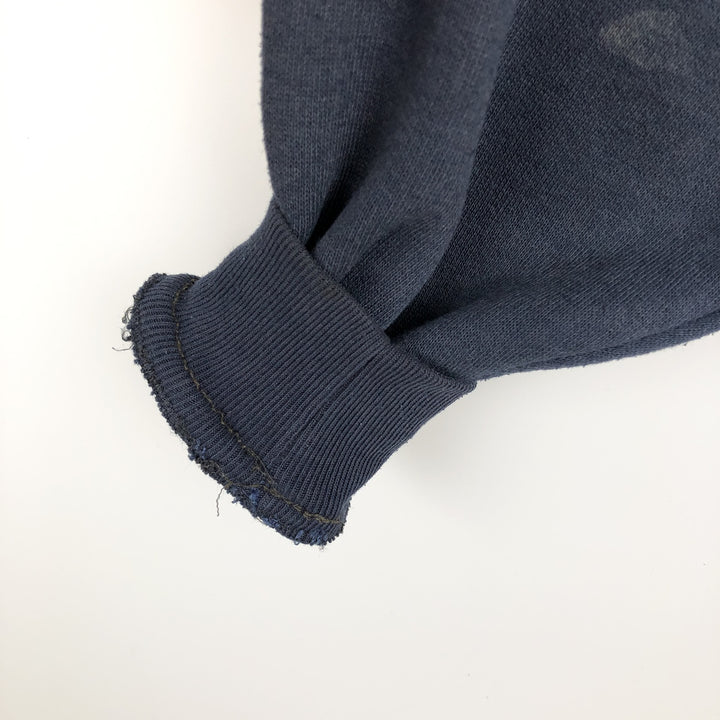 Levi's One-Point Logo Sweatshirt, Made in Italy, Men's Size S (approx.) cotton navy blue type Vintage Second Hand