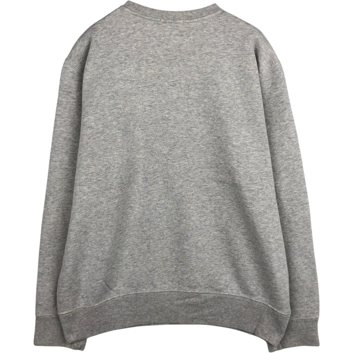 Ralph Lauren POLO RALPH LAUREN One-point logo sweatshirt, sweatshirt, men's size L cotton gray type Vintage Second Hand