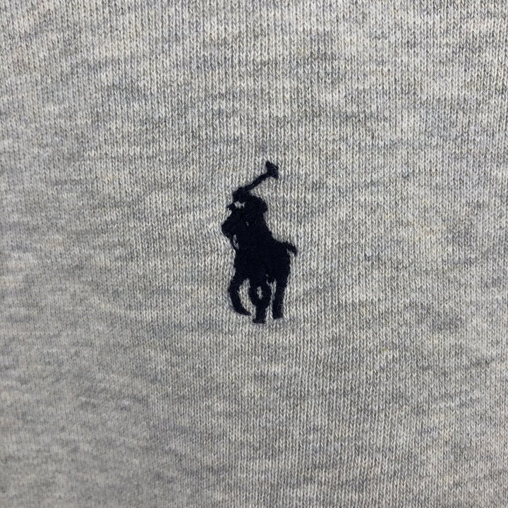 Ralph Lauren POLO RALPH LAUREN One-point logo sweatshirt, sweatshirt, men's size L cotton gray type Vintage Second Hand