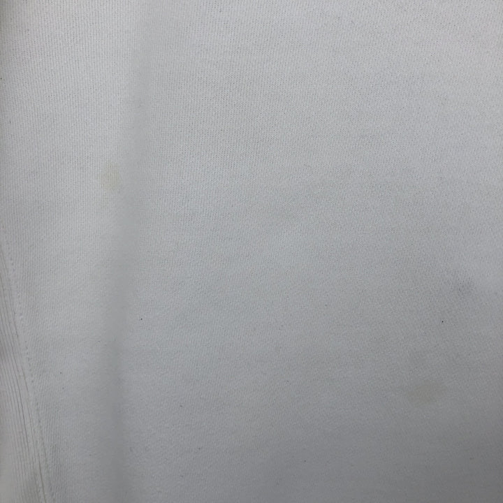 Ralph Lauren Polo Jeans Company logo sweatshirt, men's size L cotton white type Vintage Second Hand