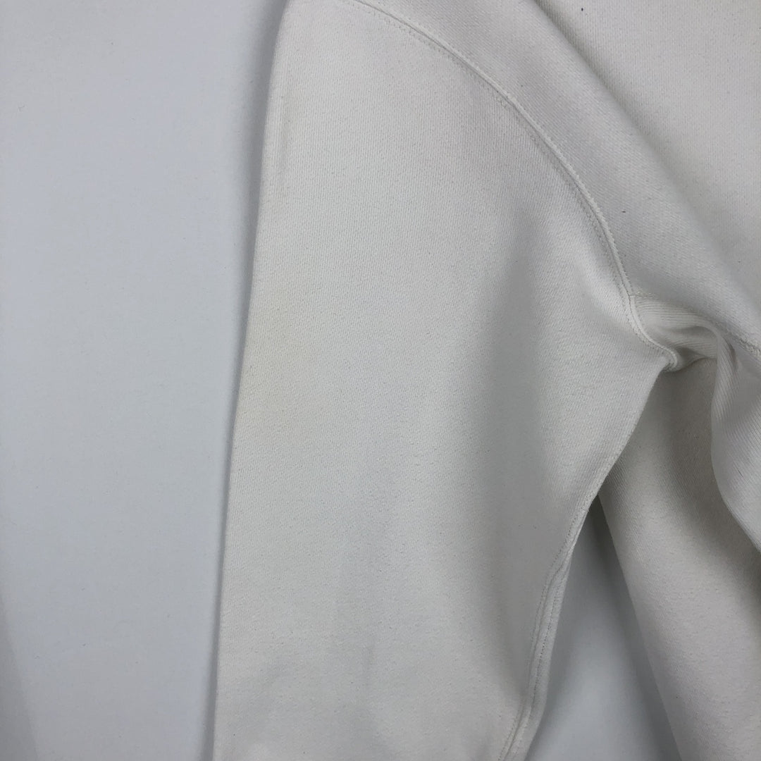Ralph Lauren POLO by Ralph Lauren One Point Logo Sweatshirt Trainer Men's XL cotton white type Vintage Second Hand