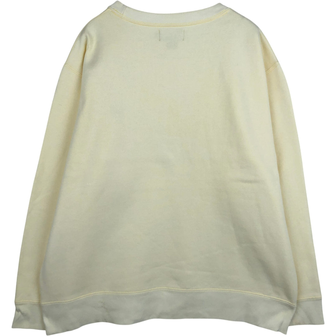 Ralph Lauren POLO by Ralph Lauren One Point Logo Sweatshirt Trainer Men's XL cotton yellow type Vintage Second Hand