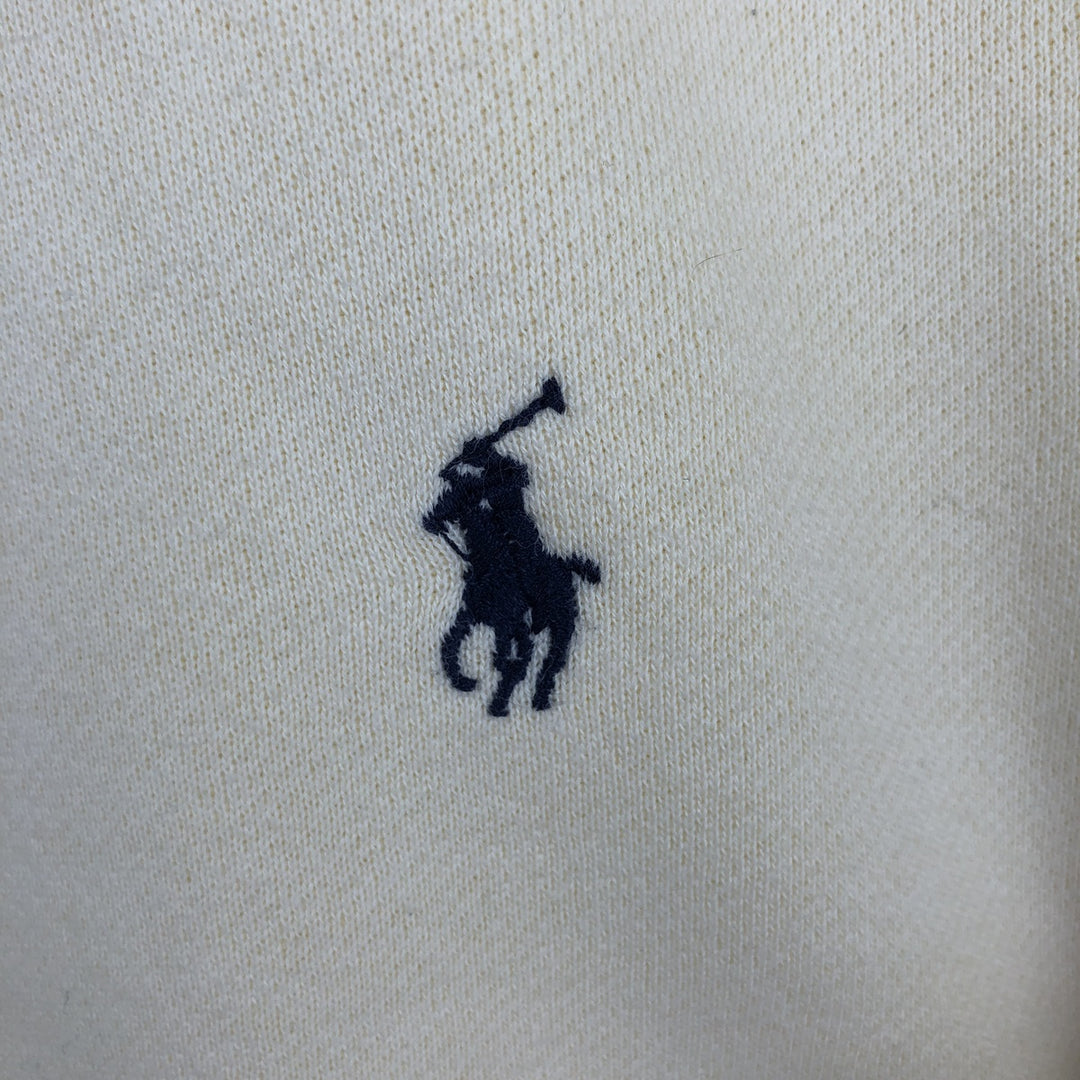 Ralph Lauren POLO by Ralph Lauren One Point Logo Sweatshirt Trainer Men's XL cotton yellow type Vintage Second Hand
