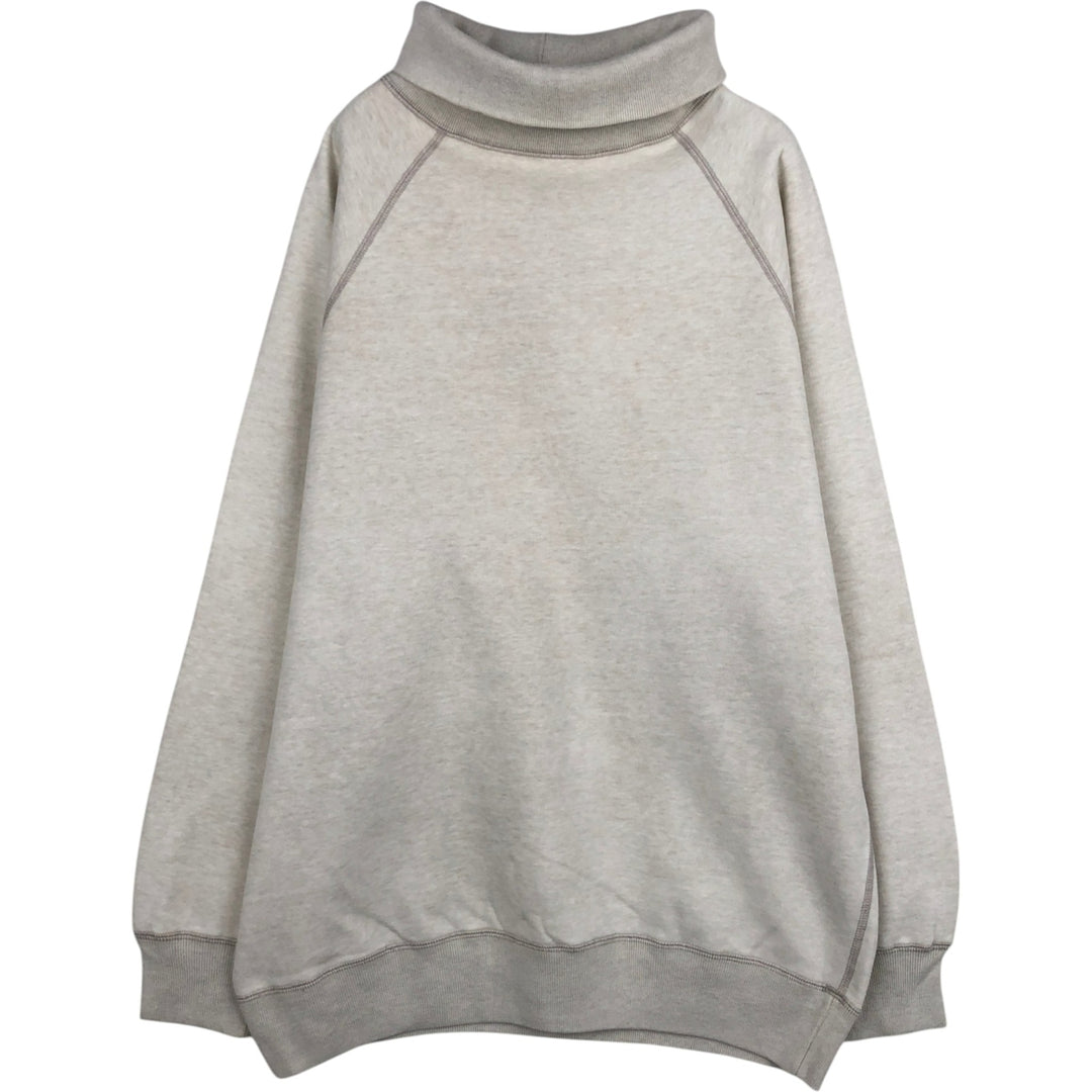 Ralph Lauren turtleneck sweatshirt, men's size M (approx.) cotton Beige type Vintage Second Hand