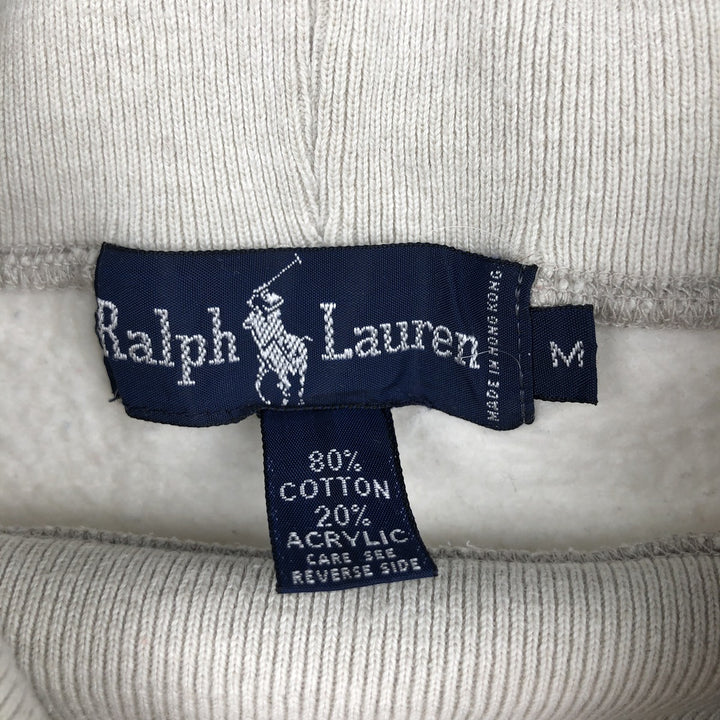 Ralph Lauren turtleneck sweatshirt, men's size M (approx.) cotton Beige type Vintage Second Hand