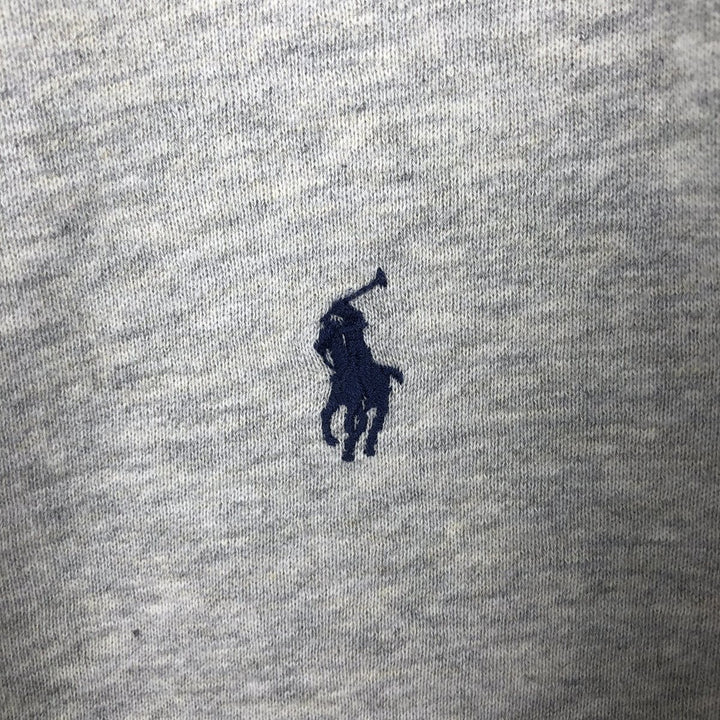 Ralph Lauren POLO by Ralph Lauren One Point Logo Sweatshirt Trainer Men's M size cotton gray type Vintage Second Hand